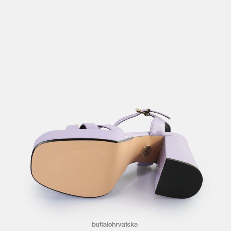 lavanda Buffalo may donna veganske sandale s petom |sandale TDD6T252